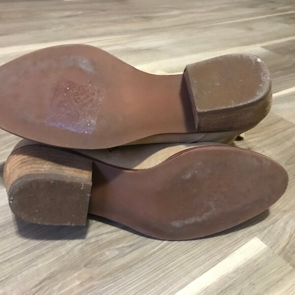 Sole Society Ladies Suede Cream Ankle Boots Size 6.5 - Picture 6 of 6